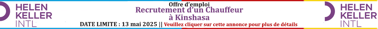 HKI-DRC Chauffeur