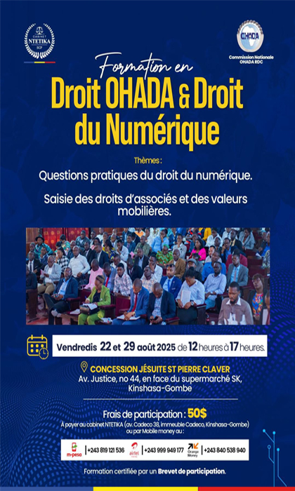 Formation en Droit