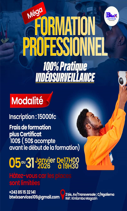 Formation Vidéo surveillance